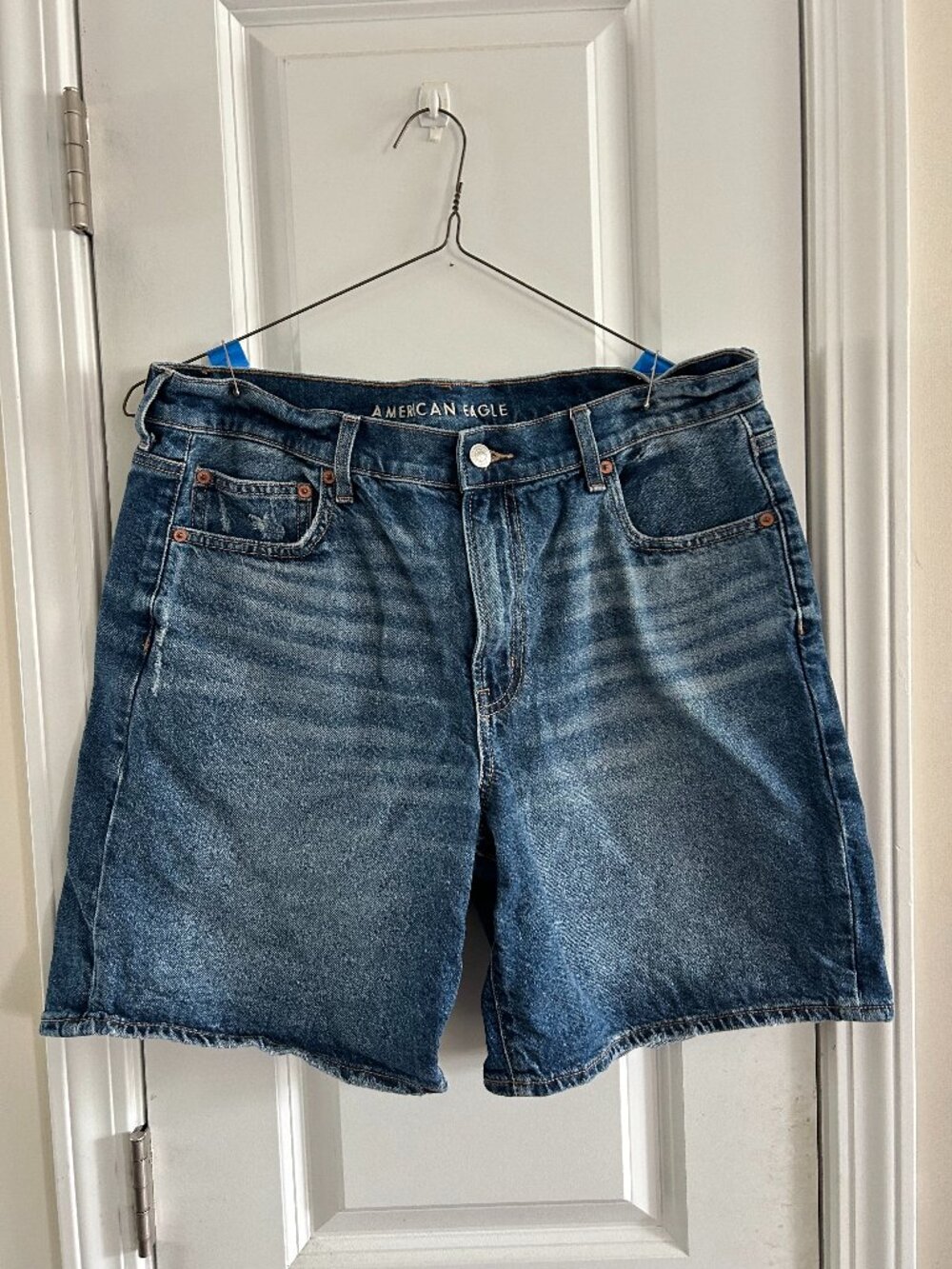 American Eagle Long Denim Shorts